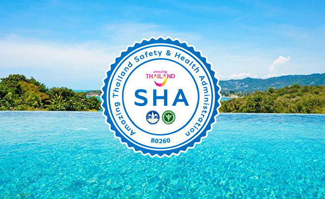 "Amazing Thailand Safety and Health Administration Certificate" awarded to Samujana Villas